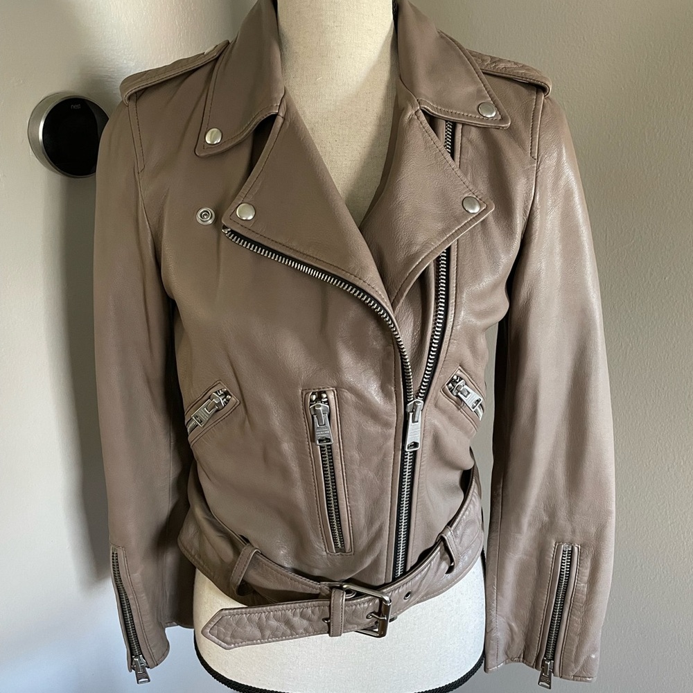 ALL SAINTS like new Balfern leather biker jacket
All Saints - Picture 3 of 11